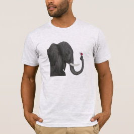 Bertha, den ärade elefanten och Cute Ladybug T-shirt