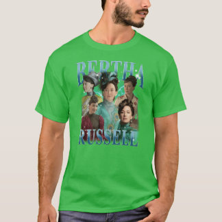 Bertha Russell Vintage 90-talet Bootleg-stil flick T Shirt