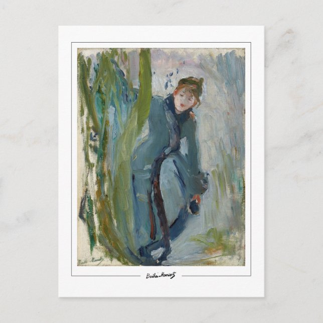 Berthe Morisot #17 - Finkonst Vykort (Framsida)