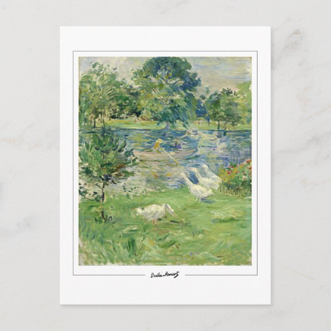 Berthe Morisot #1 - Finkonst Vykort (Framsida)