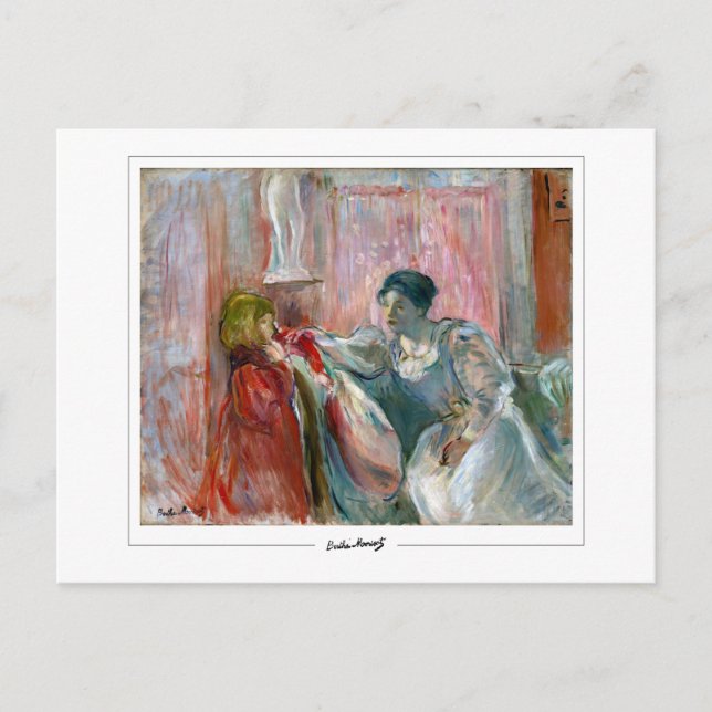 Berthe Morisot #341 - Fin konst Vykort (Framsida)