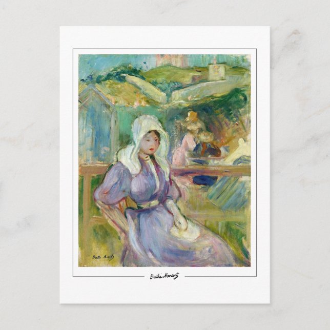 Berthe Morisot #395 - Fin Art Vykort (Framsida)