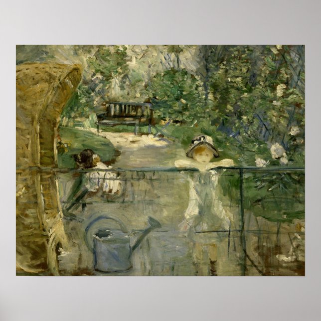 Berthe Morisot - Basket, ordförande Poster (Framsidan)