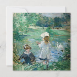 Berthe Morisot - bredvid Sjö Inbjudningar