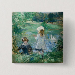 Berthe Morisot - bredvid Sjö Knapp