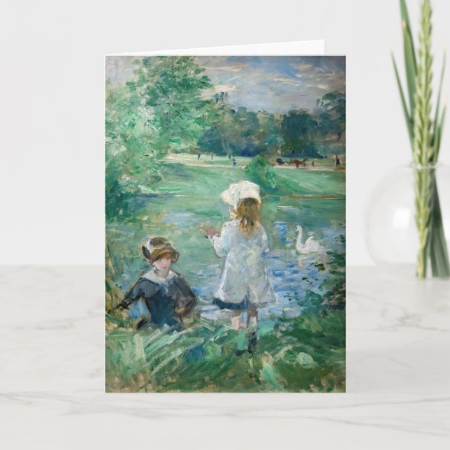 Berthe Morisot - bredvid Sjö Kort (Framsida)