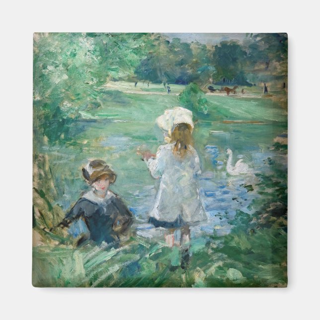 Berthe Morisot - bredvid Sjö Magnet (Framsidan)