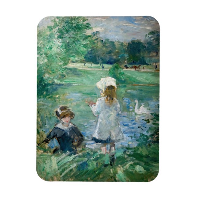Berthe Morisot - bredvid Sjö Magnet (Vertikal)