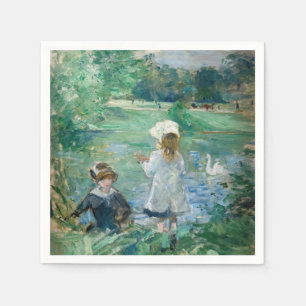Berthe Morisot - bredvid Sjö Pappersservett