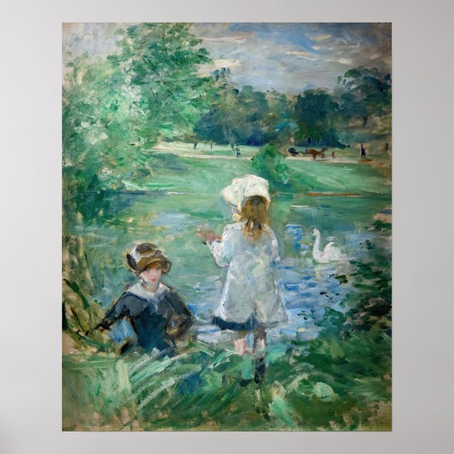 Berthe Morisot - bredvid Sjö Poster (Framsidan)