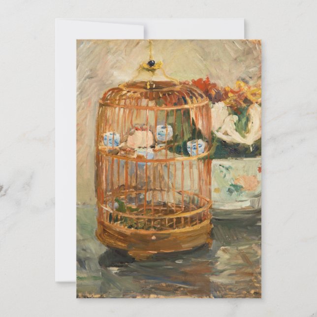 Berthe Morisot - buren Inbjudningar (Framsida)