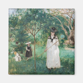 Berthe Morisot - Butterfly Hunt Magnet