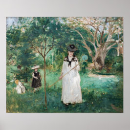 Berthe Morisot - Butterfly Hunt Poster