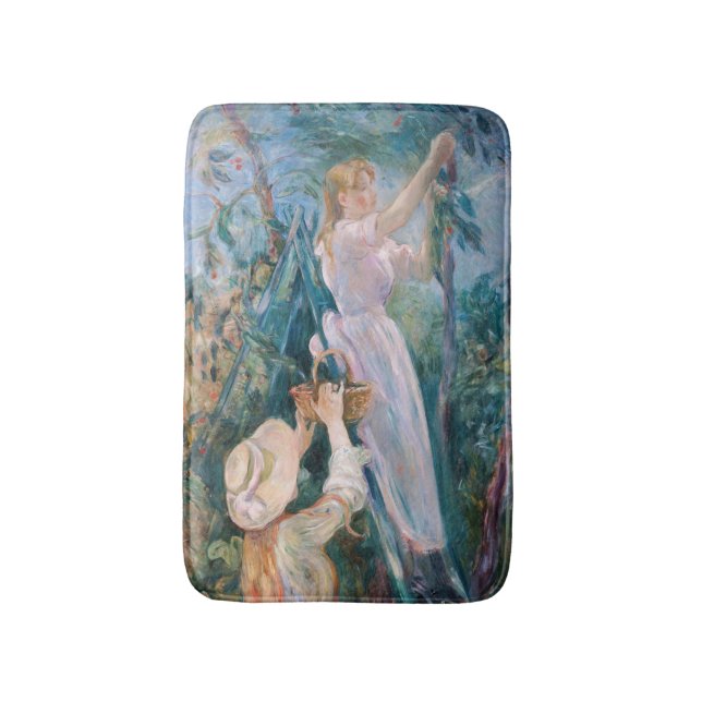 Berthe Morisot - Cherry Picker Badrumsmatta (Framsidan (Vertikal))