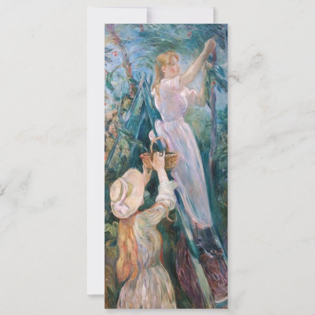 Berthe Morisot - Cherry Picker Inbjudningar (Framsida)