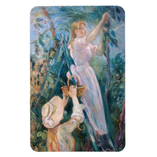 Berthe Morisot - Cherry Picker Magnet