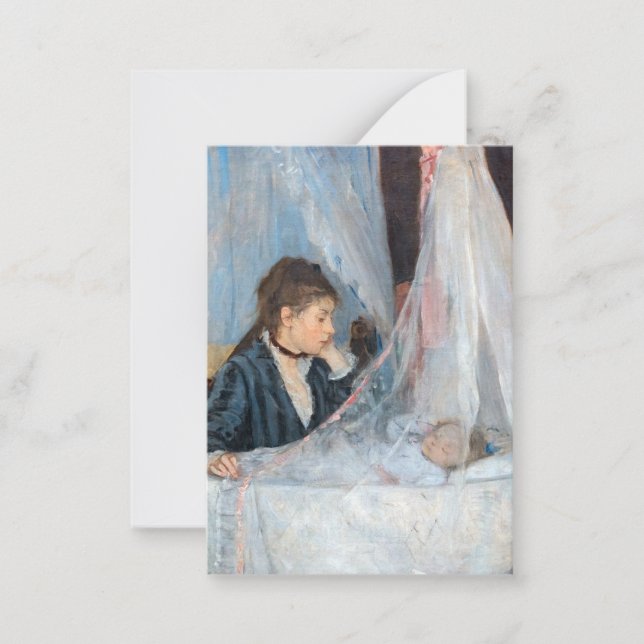 Berthe Morisot - Cradle Anteckningskort (Framsida)