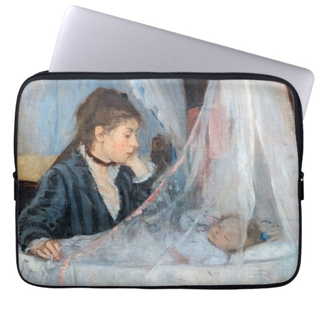 Berthe Morisot - Cradle Laptop Fodral (Framsidan)