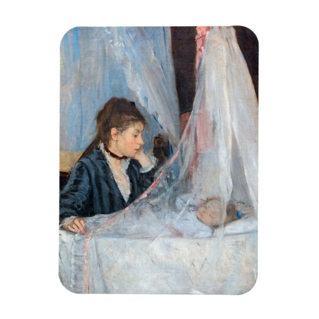Berthe Morisot - Cradle Magnet (Vertikal)