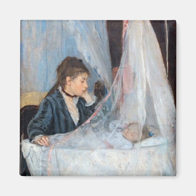 Berthe Morisot - Cradle Magnet (Framsidan)