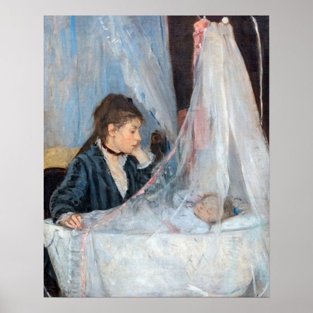 Berthe Morisot - Cradle Poster (Framsidan)