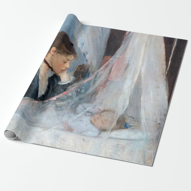 Berthe Morisot - Cradle Presentpapper (Utrullad)