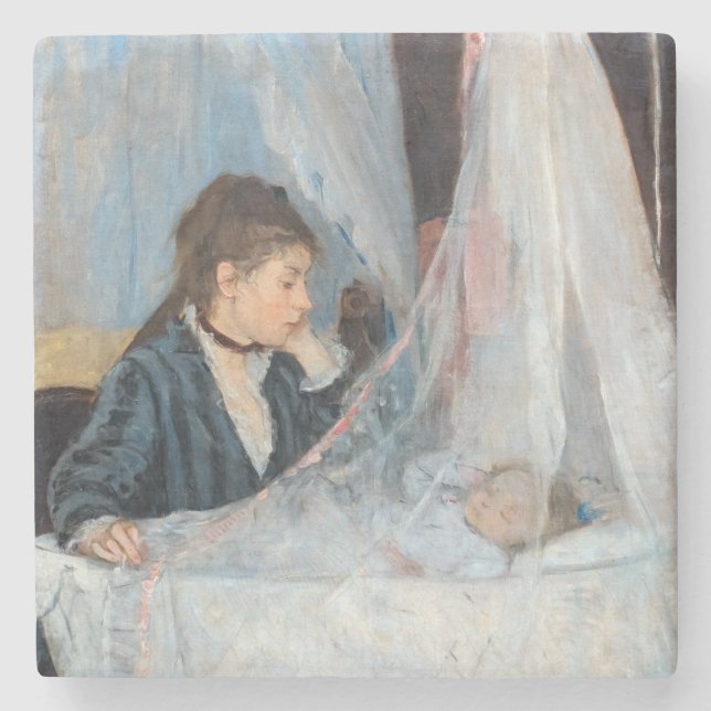 Berthe Morisot - Cradle Stenunderlägg (Framsidan)