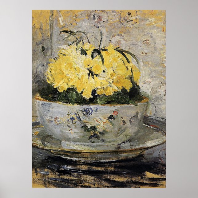 Berthe Morisot - Daffodils, bra art. Poster (Framsidan)