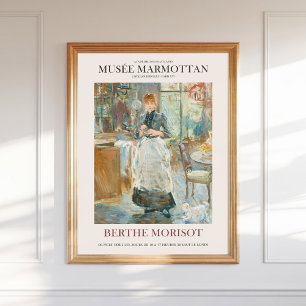 Berthe Morisot Dining Room 1886 Utställningsartike Poster