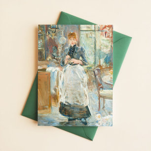 Berthe Morisot Dining Room Impressionist Art Vykort