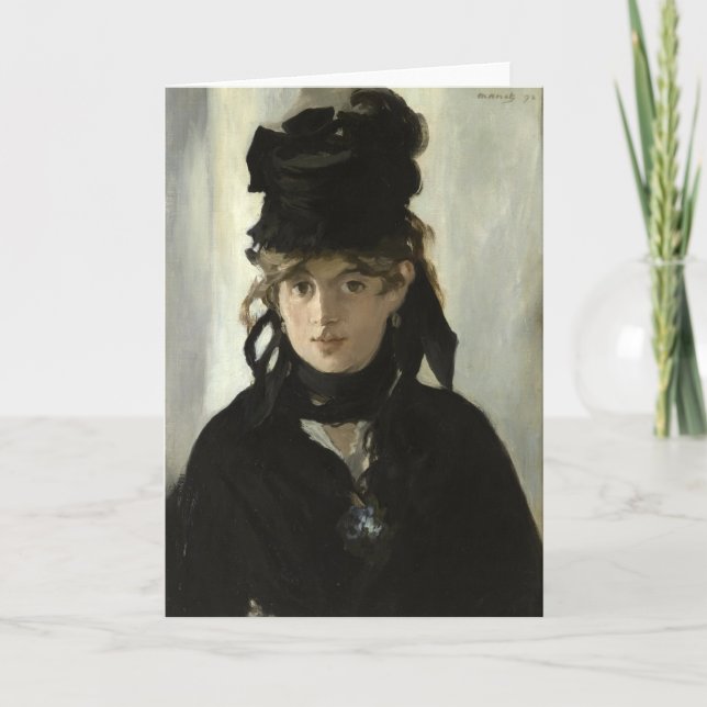 Berthe Morisot | Édouard Manet Kort (Framsida)