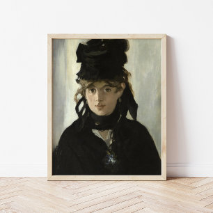 Berthe Morisot   Édouard Manet Poster