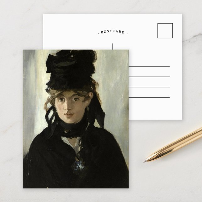 Berthe Morisot | Édouard Manet Vykort (Skapare uppladdad)