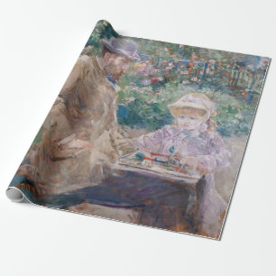 Berthe Morisot - Eugene Manet med sin dotter Presentpapper
