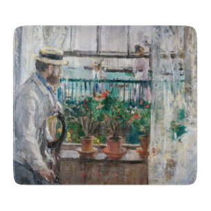 Berthe Morisot - Eugene Manet på Isle of Wight