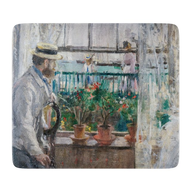 Berthe Morisot - Eugene Manet på Isle of Wight (Framsidan)