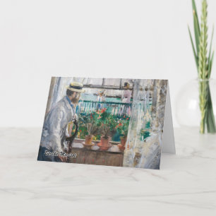 Berthe Morisot - Eugene Manet på Isle of Wight Kort