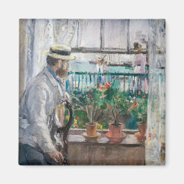 Berthe Morisot - Eugene Manet på Isle of Wight Magnet