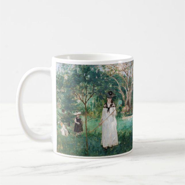 Berthe Morisot - Fjärilsjakt Kaffemugg (Vänster)