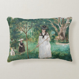 Berthe Morisot - Fjärilsjakt Prydnadskudde