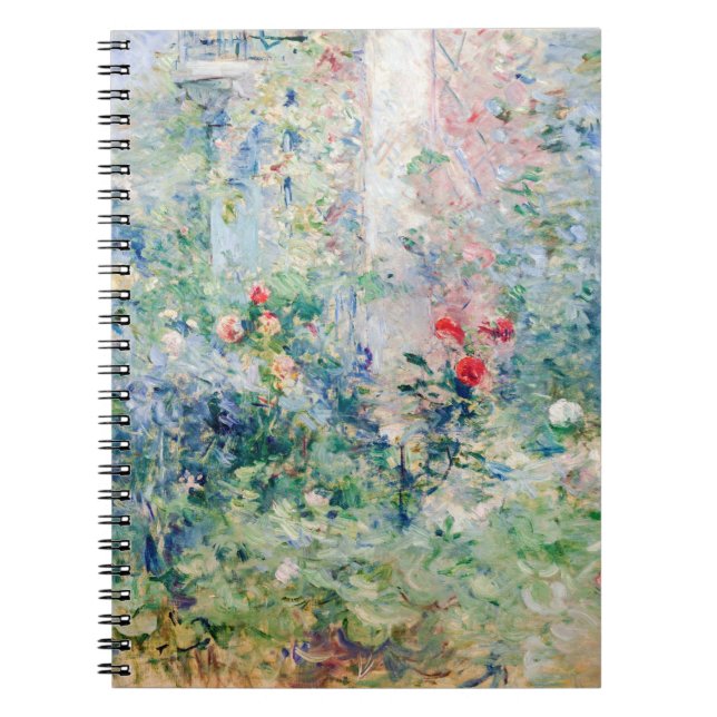 Berthe Morisot - Garden vid Bougival Anteckningsbok (Framsidan)