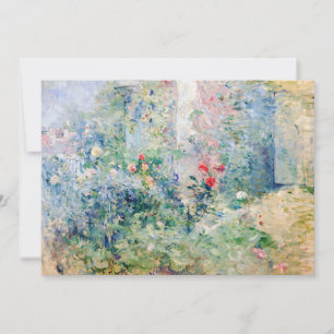 Berthe Morisot - Garden vid Bougival Inbjudningar