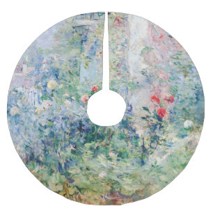 Berthe Morisot - Garden vid Bougival Julgransmatta Borstad Polyester