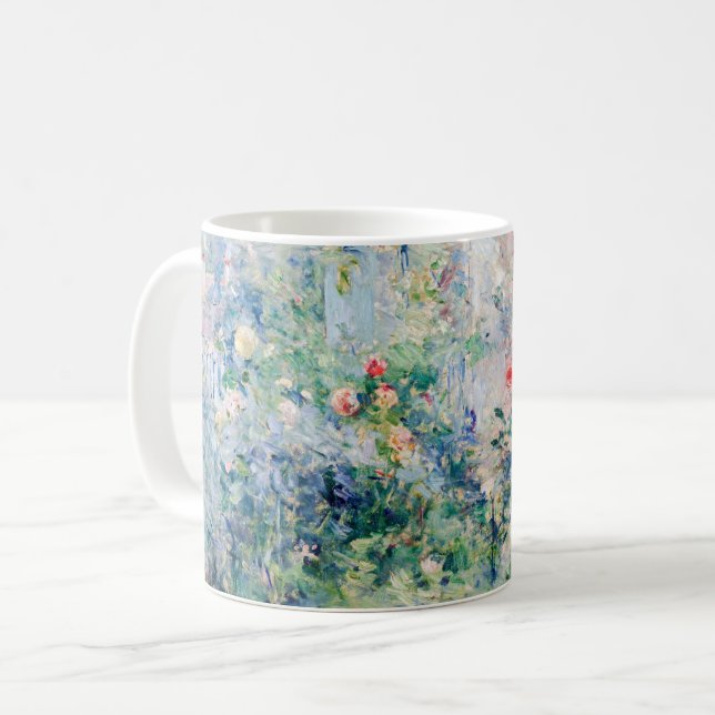 Berthe Morisot - Garden vid Bougival Kaffemugg (Framsida vänster)