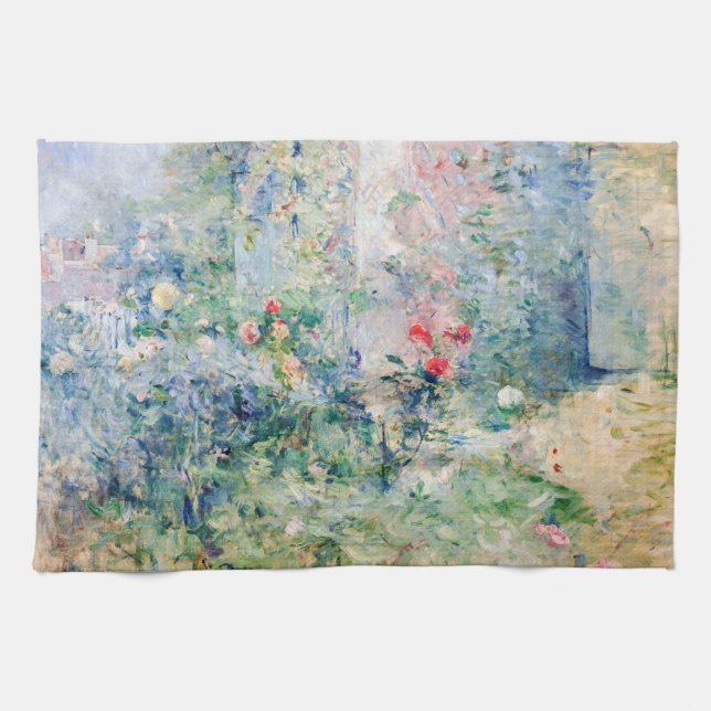 Berthe Morisot - Garden vid Bougival Kökshandduk (Horisontell)
