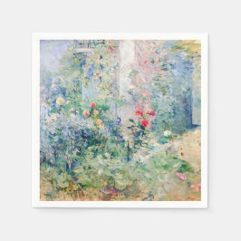 Berthe Morisot - Garden vid Bougival Pappersservett