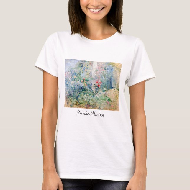 Berthe Morisot - Garden vid Bougival T Shirt (Framsida)