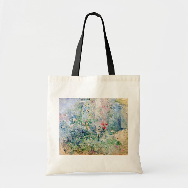 Berthe Morisot - Garden vid Bougival Tygkasse (Framsidan)