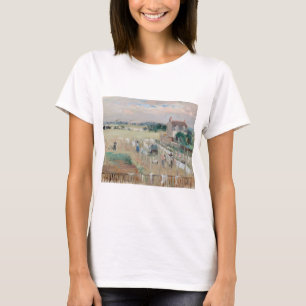 Berthe Morisot - Hanging the Tvätt ut till Dry T Shirt