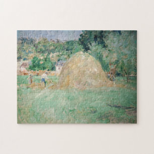 Berthe Morisot - Haystacks vid Bougival Pussel